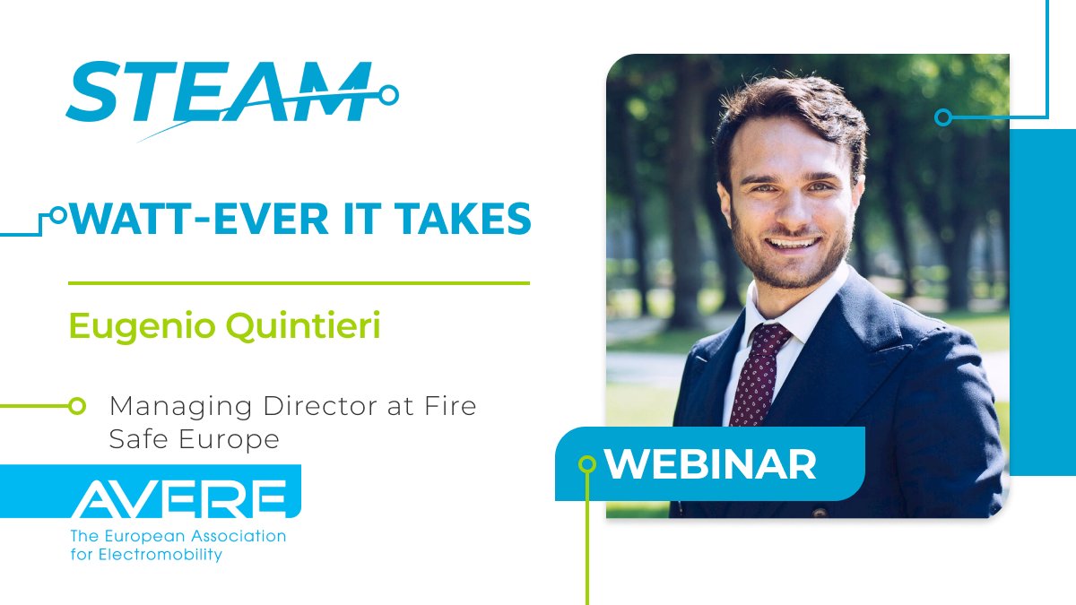 AVERE_EU's tweet photo. 🔋 #EVCharging should be easy to access for Europeans. We discuss this & the relevance for the #righttoplug on 23 Sep, together with @eugenio_in_bxl, Managing Director of @FireSafeEU, and our other electric guests.
Register for the event below 👇
https://t.co/y6SDiilJVW https://t.co/ONOajXvvoH