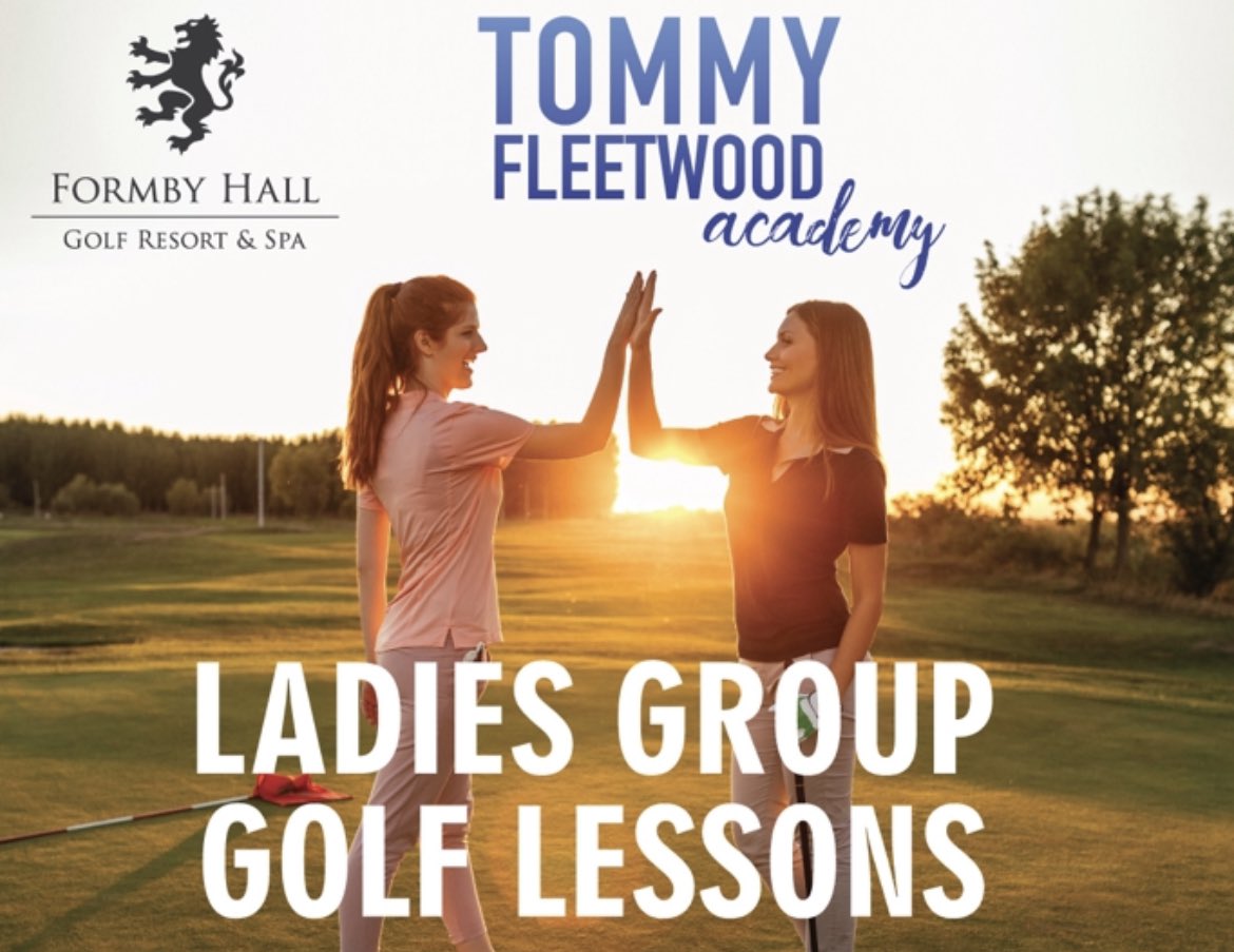 Want to learn something new or looking to get back into golf ⛳️ come and learn with other ladies just like yourself @formbyhall We have ladies group lessons on a Wednesday at 6.30pm, Thursday at 2pm + 6.30pm and Friday 6.30pm. Email sophie@tommyfleetwoodacademy.com for more info