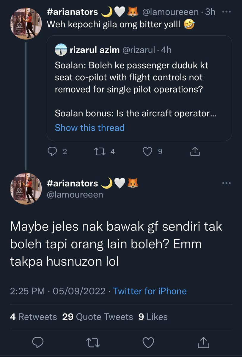 AkaunAnon's tweet photo. Kalau kena kat aku, aku delete twitter terus. Kalau lepas 50 tahun aku masih hidup baru aku buat twitter baru. https://t.co/539EuKqX7u