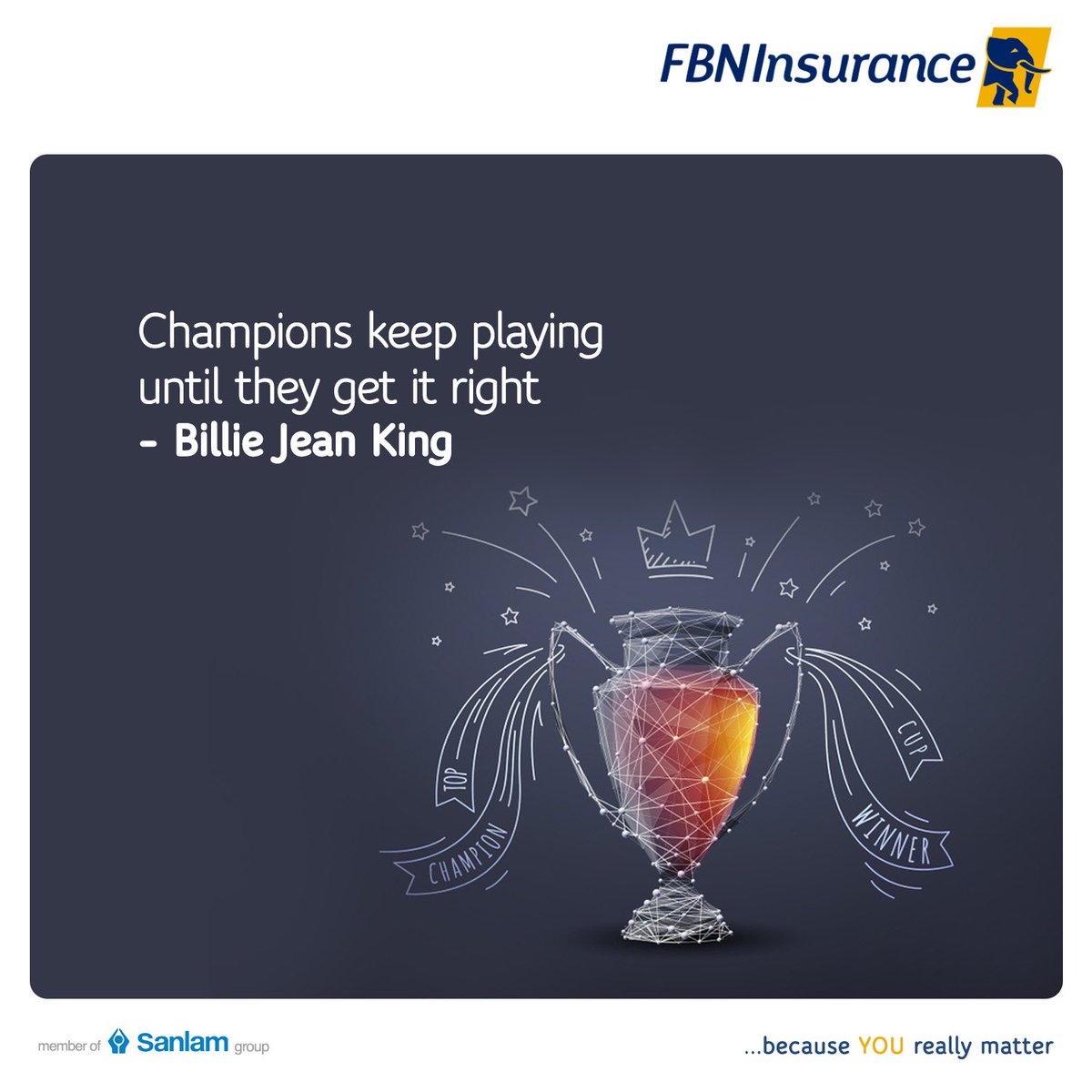 SanlamNigeria's tweet photo. A new week to get those tasks off your list.
Don't quit halfway, rather take it one task at a time.
We can get it right when we keep at it.
Have a great week ahead!
#FBNInsurance
#Insurance
#MondayMotivation
#NewWeek
#Goals https://t.co/iSjcFRIvKk