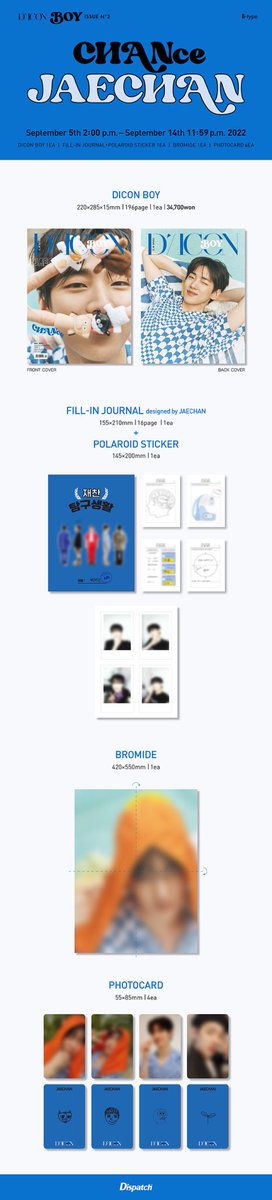 ajummashopmy1's tweet photo. (HELP RT) DICON BOY ISSUE N.2 CHANce: JAECHAN MY GO
💫CAN CHOOSE A/B/C/D TYPE
✅RM161 EACH
✅LOCAL POSTAGE: RM9 WM, RM24 EM
❌NO 2ND PAY
🚨DUE: WHILE STOCK LAST
💗DM/IG DM TO ORDER
🏷jaechan dicon
#pasardkz #pasardongkiz #pasarsemanticerror @pasardkz @pasardongkiz https://t.co/DcrNimkKy3