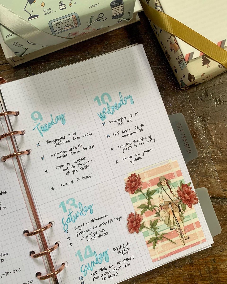 BujoStudyLove's tweet photo. Lovely colors in Week 32 of my bullet journal. ππ«°π»
#bujoweekly #bujoweeklyspread #showmeyourplanner #bulletjournal #PETtape #floralwashi #beingfaye #windryr #linchianing #heidiswapp #girlwashi #floralwashi #creativeplanner #loveforanalogue #ζε
· #ζεΈ³ #plannersupplies https://t.co/kXB2UUKNoI