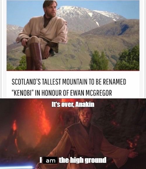 rPrequelMemes's tweet photo. Bro acquired a mountain https://t.co/TY1nG1IKCl https://t.co/MwMGgXtcuZ