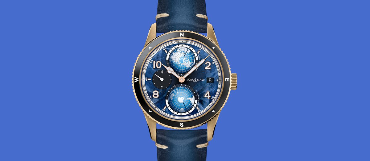 escapementukcom's tweet photo. WATCH NEWS:
The Montblanc 1858 Geosphere 0 Oxygen Limited Edition is restricted to just 1786 pieces. Simon Messner, an ‘Alpinist and Freelancer’, is scheduled to wear the watch whilst ascending Mont Blanc. #montblanc #simonmessner
https://t.co/wf8DeC5tqc https://t.co/hcvAyuNJod