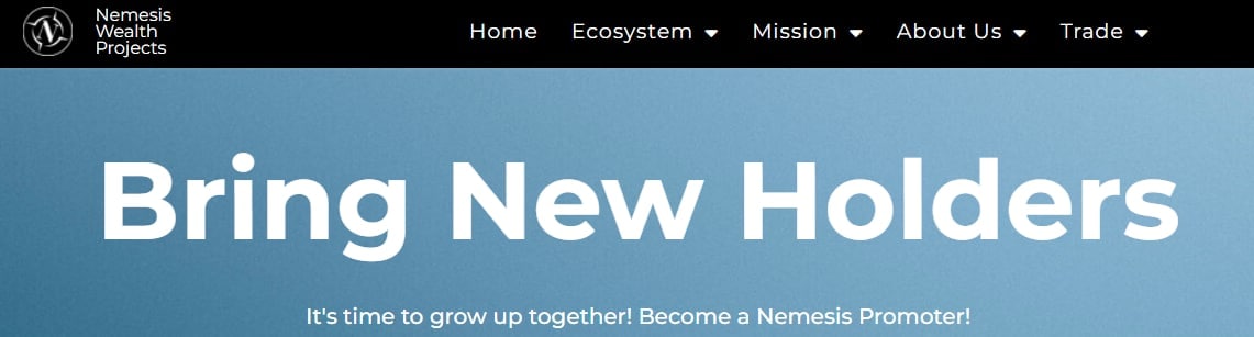 NemesisToken's tweet photo. Become a Nemesis Promoter: get 10% of ALL your friends purchases! 🥳

They can be Promoters too and get 10% for their friends purchases! 🤩

Fill your bag of Nemesis Tokens for FREE!!! 🚀

More friends you bring, more tokens we'll give you😍

🚀🚀🚀🚀🚀
 https://t.co/TqLFpum6H8 https://t.co/vTZIONlKQ1