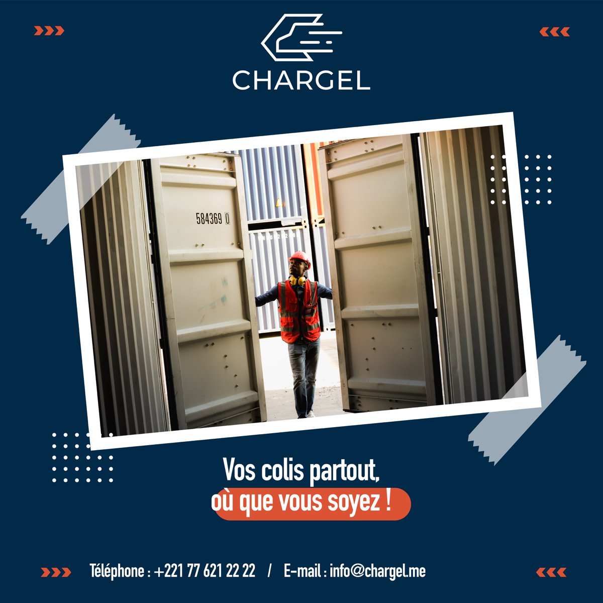 Chargel_me's tweet photo. Nous livrons vos colis et vos conteneurs  partout au Senegal et en Afrique de l’Ouest depuis le port de Dakar.

Un coup de fil 📱 et notre équipe est à votre disposition : 00 221 77 621 22 22

#Chargel #trucking #transport #logistics https://t.co/nxaIUhdpQR