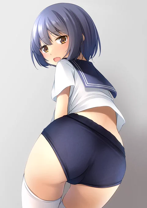 どこ見てるのかな? 