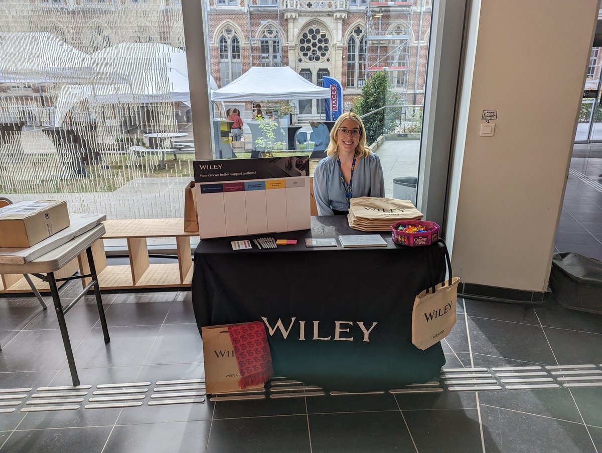 brophye33's tweet photo. Hello from #UACES2022 in Lille! Stop by the @WileyPolitics booth! We've got chocolates &amp; pens and want to know how you think publishers can support you! https://t.co/N1nt5wGSre