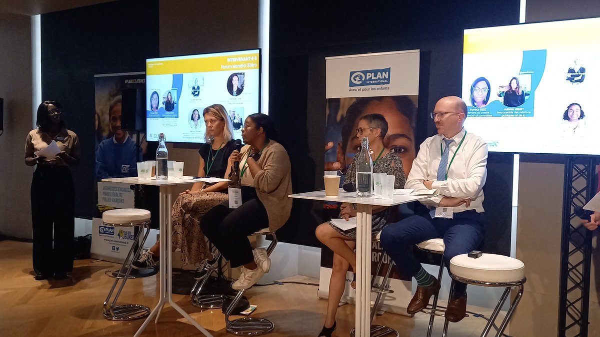 En direct du Forum Convergences  #3Zero pour parler de légitimité et d'engagement des jeunesses avec Hikma d'Act'ici élue au CA d'@EngageesD session organisée par <a href="/PlanFrance/">Plan International France</a> avec <a href="/VBecquet/">valérie becquet</a> et <a href="/TLBSB/">Thibaut LESPAGNOL</a> 💪📢
