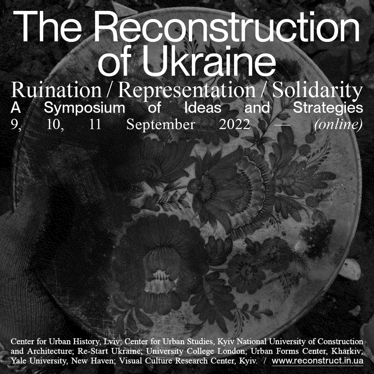 murawski_michal's tweet photo. *The Reconstruction of Ukraine*, 9-11 September (Friday-Sunday). Ft 50+ stellar speakers, incl. @kasia_ia @ksvarnon @philippesands @DaryaTsymbalyuk @BlackerUilleam @DimaSrouji 💙💛 @UCLSSEES @YaleMacMillan @CUH_Lviv @BartlettArchUCL + more. Sign up: https://t.co/hf5PdElMNR https://t.co/ZQTKTvdvMe