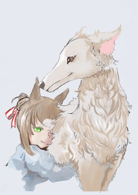 これはその昔フ狂合同で描かせていただいたもの 