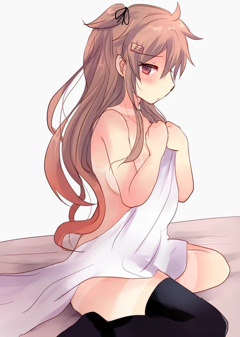 そろそろ水着グラも終了みたいなので水着焼けしちゃった村雨ちゃんでも置いておきます 