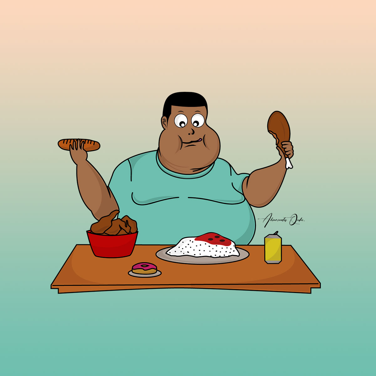 akynsqudus's tweet photo. Foodie illustration.
Hey! I would appreciate a like and follow.
_____
#akynsqudus #creative #illustrator #illustration #visualillustration #artist #illustrationoftheday #digitalillustration #illustrationdaily #art #artwork #characterillustration #vectorillustration https://t.co/9a2giBvyCW
