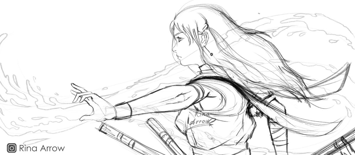 ArrowRina's tweet photo. New wip of my future work. I'll call this fantasy art "Magic of water"
#magicwater   #magicgirl #magicwaterart #magicwaterdrawing #magicwaterdoodle #magicwatergirl #fantasyart #fantasyanime #darkfantasy #cutegirl #fantasygirls #fantasywomen https://t.co/K7UPlt1t05