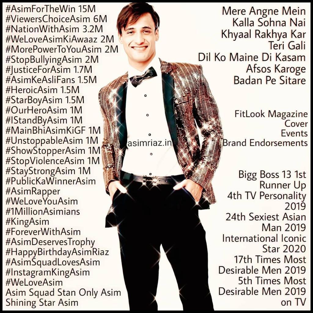 khaled_shaik786's tweet photo. Role Models Like Asim Riaz Has Taken A Lot Of Risks And He's experienced Many Failures , That's Why He's Able To Inspire Millions Of people . Hardwork Persistence And Patience Will Always Pay Off.

YOUTH ICON ASIM RIAZ https://t.co/aU7Wn0MJC4