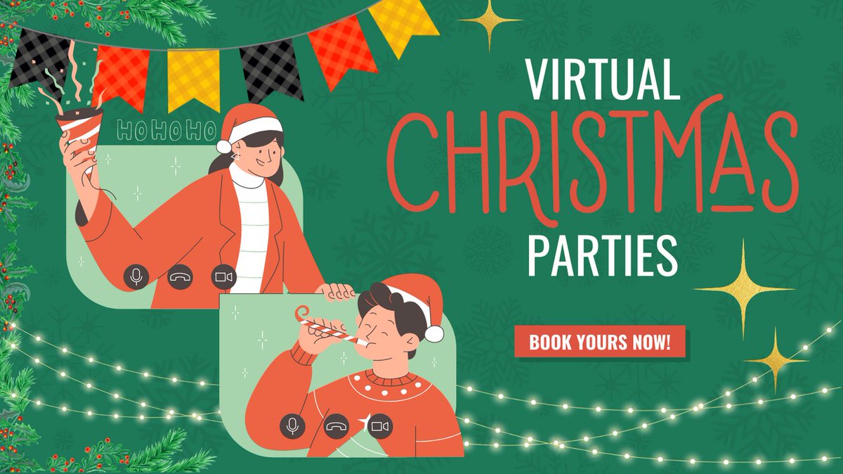 Virtual Christmas parties were a hit the past few years - and they are here to stay! It's the perfect option for those who work remotely or have teams dotted all over the world.

#christmasparty #virtualchristmas

funktionevents.co.uk/team-building/…