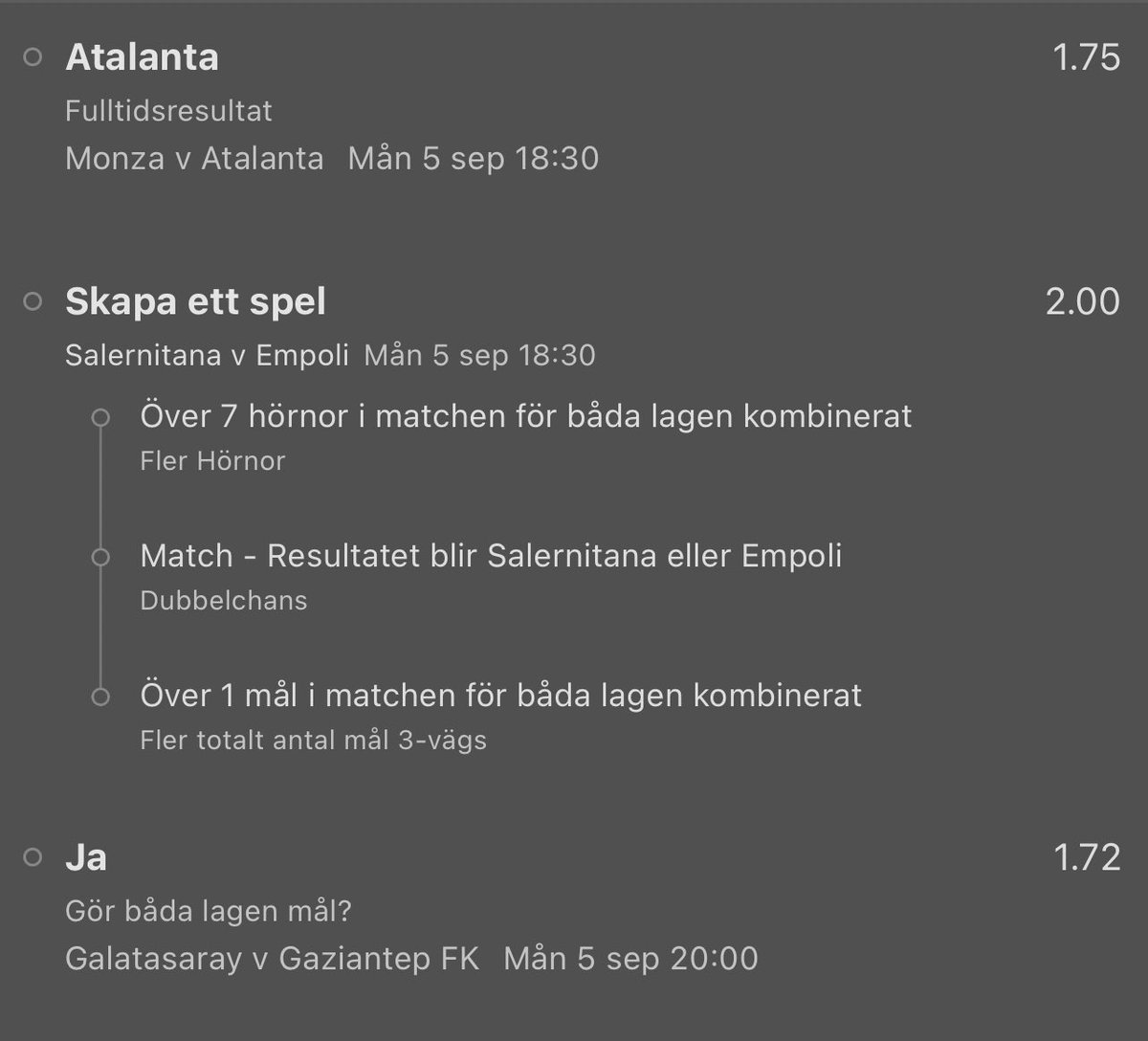 bettkob's tweet photo. Vi startar denna fantastiska veckan med det första bettet av många fler! Jag ger er en 6 oddsare på det vi har idag har kolla på https://t.co/FEJbTlwNym