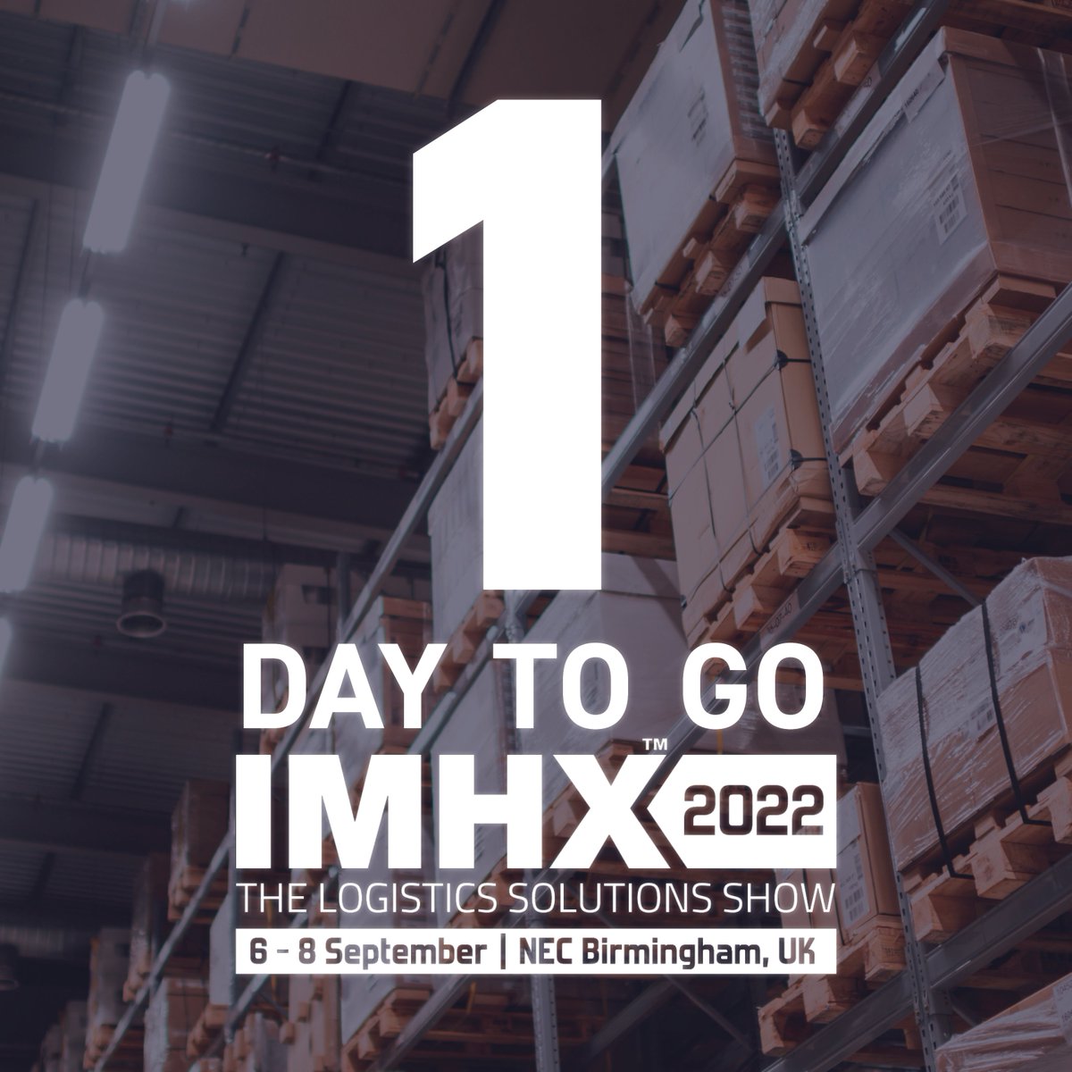 Tomorrow you can demo the Embedded Dock Door System in person at IMHX 2022! 

Make sure you visit us at stand 5B70 alongside iLockerz and learn how e-Track can boost your H&amp;S.

#IMHX #EDDS #logistics