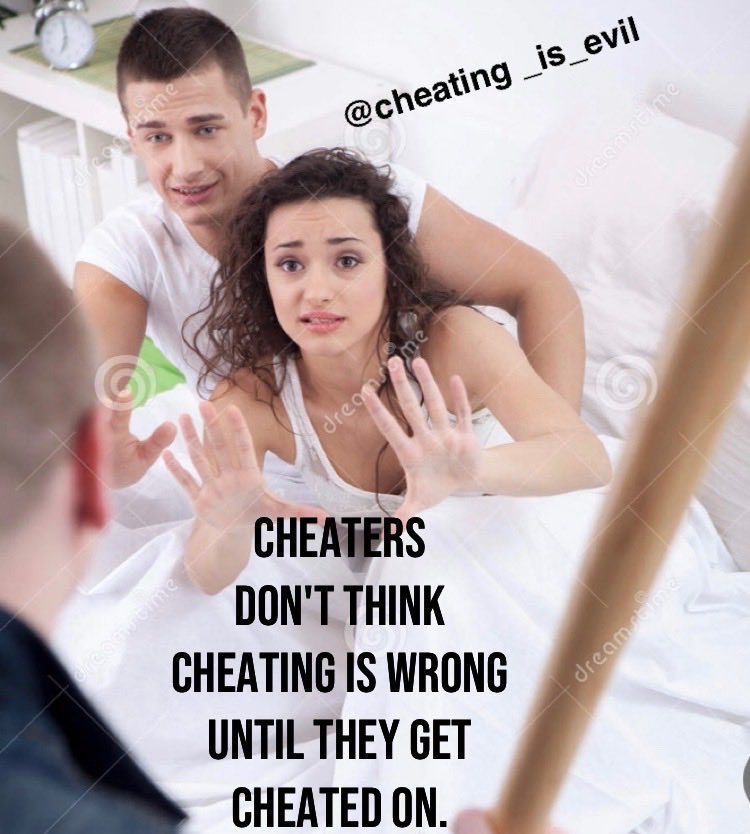 CheatingIsEvil's tweet image. 