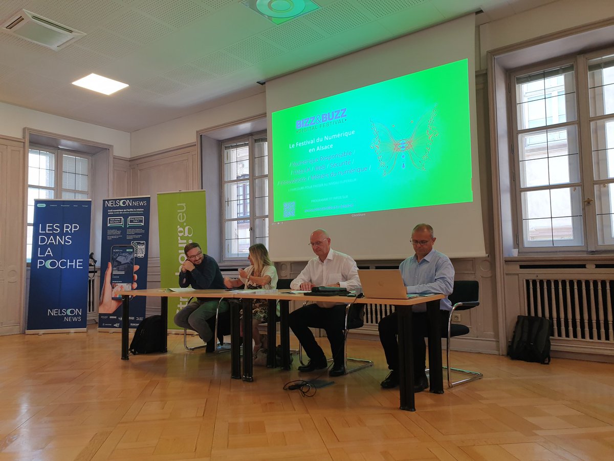 s_bagnuls's tweet photo. C'est parti pour la 8e édition du festival du numérique en Alsace @BzBAlsace 🦋
#RSE #Innovatiln #TransitionEnvironnementale #InclusionNumerique
#Data4Food
▶️ du 11 au 13 octobre
▶️ https://t.co/kR9brMLOlT
▶️ avec la participation @OrangeGrandEst https://t.co/RXY6qrIuOu