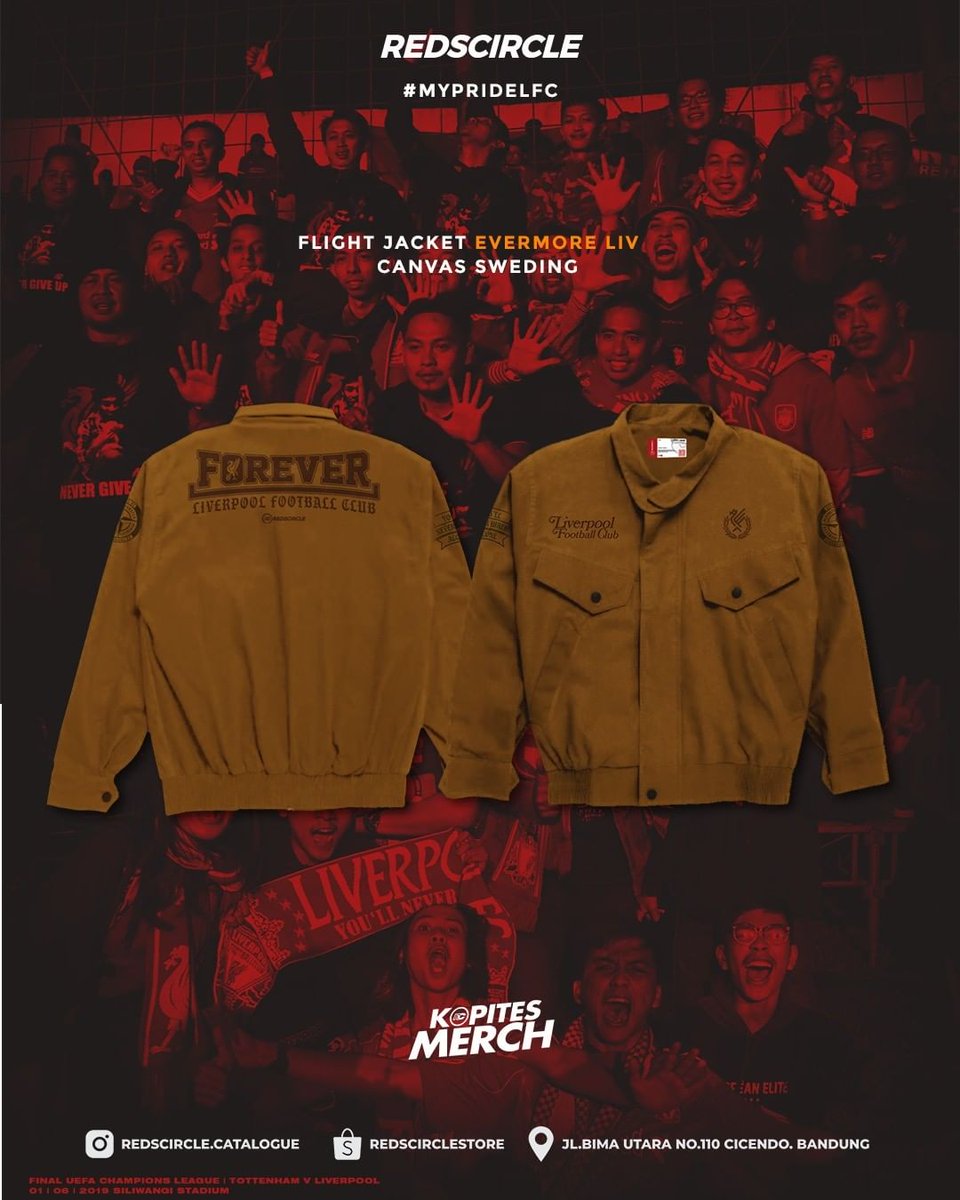 Redscircle's tweet image. Loh ternyata masih banyak yang ngincer Flight Jacket Evermore ini? Yuk checkout langsung di shopee, biar bisa ikutan pre ordernya. shopee.co.id/Redscircle-Fli…