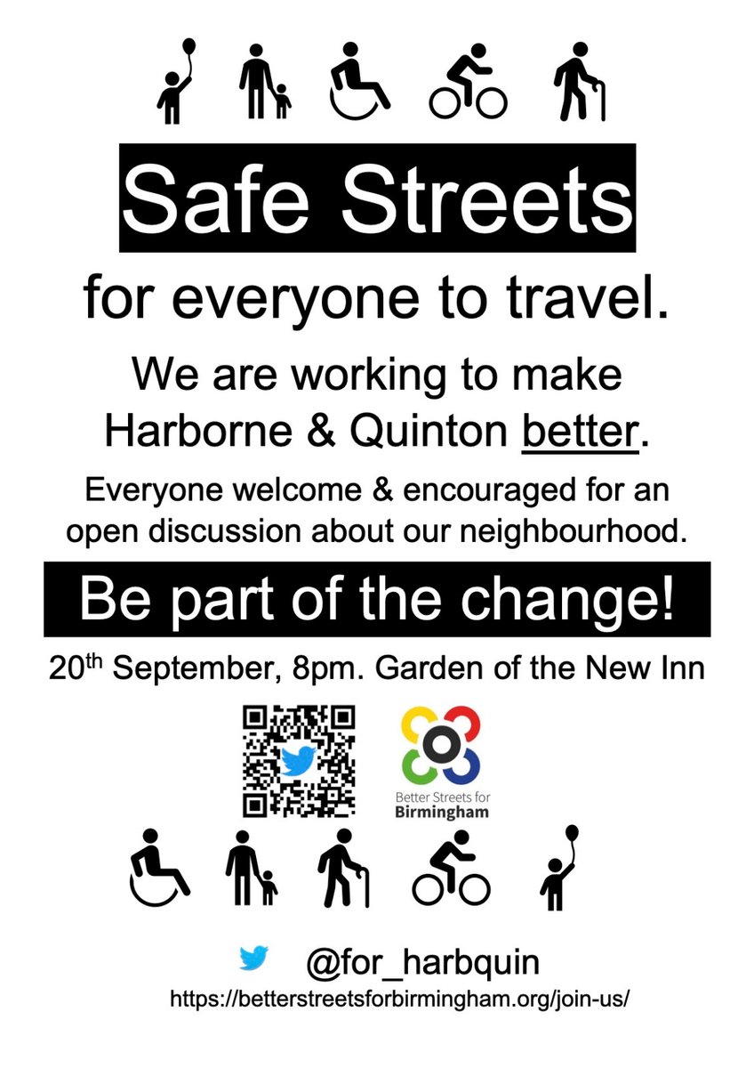 Better Streets Harborne & Quinton tweet media