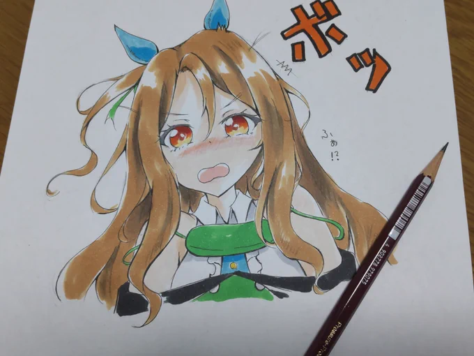 落書き。キングヘイローキングって、良いお母さんになりそうよね。友達と遊んだ後、泥だらけで帰って怒られたい。お風呂上がり、髪の毛乾かさずウロウロしてるの見られて怒られたい 