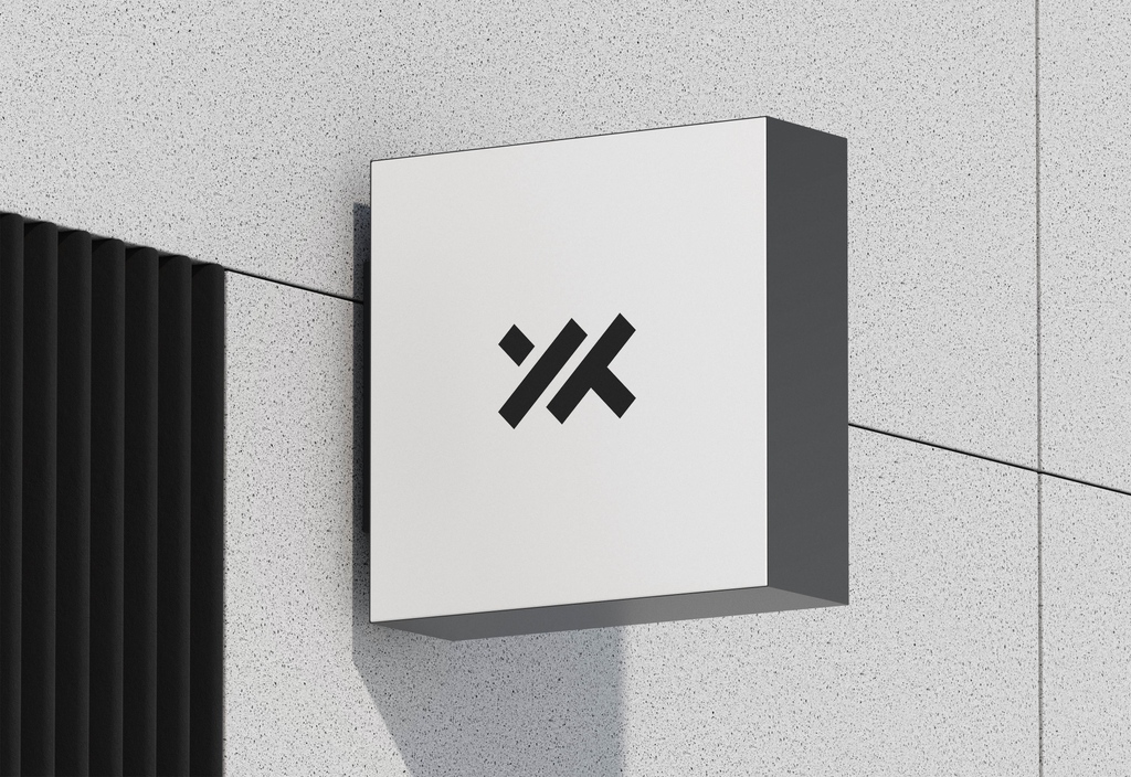 StudioAhremark's tweet image. Signage for YX.
Full case study via link in bio.

#graphicdesign #logotype #branding