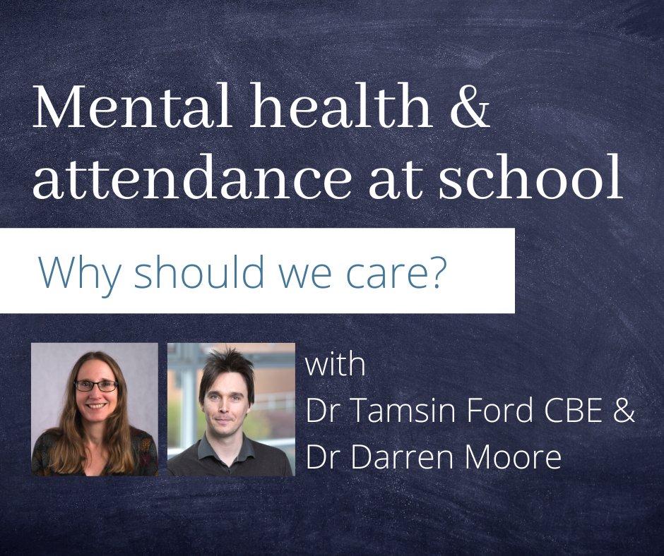 Hughes_Hall's tweet photo. Mental health &amp; attendance at school: Why should we care?

There's still time to register for this online event that forms part of this year's Alumni Festival!

🗓️ 23 September
⏰ 3pm - 4pm BST
🎥 A recording will be shared after the event

More info ➡️ https://t.co/8JEXmccI3G https://t.co/MOKlFOty19