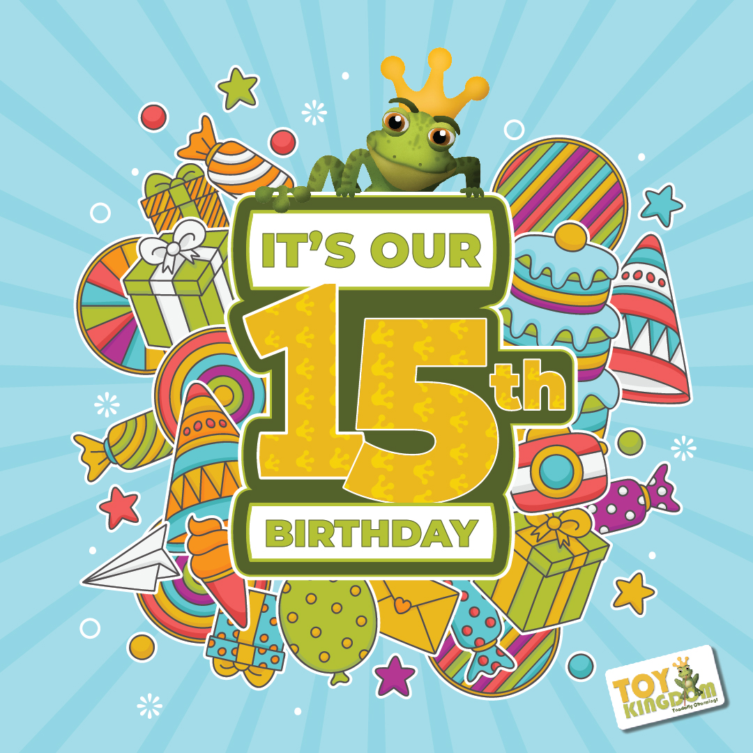 BonaMag's tweet image. It’s @toykingdomshop  South Africa's 15th birthday! To celebrate they are giving away MASSIVE PRIZES, PLUS loads more!
Check out their website for more details and to shop super cool toys, toykingdom.co.za
 
#ToyKingdomSA #15Birthday #LetsCelebrate