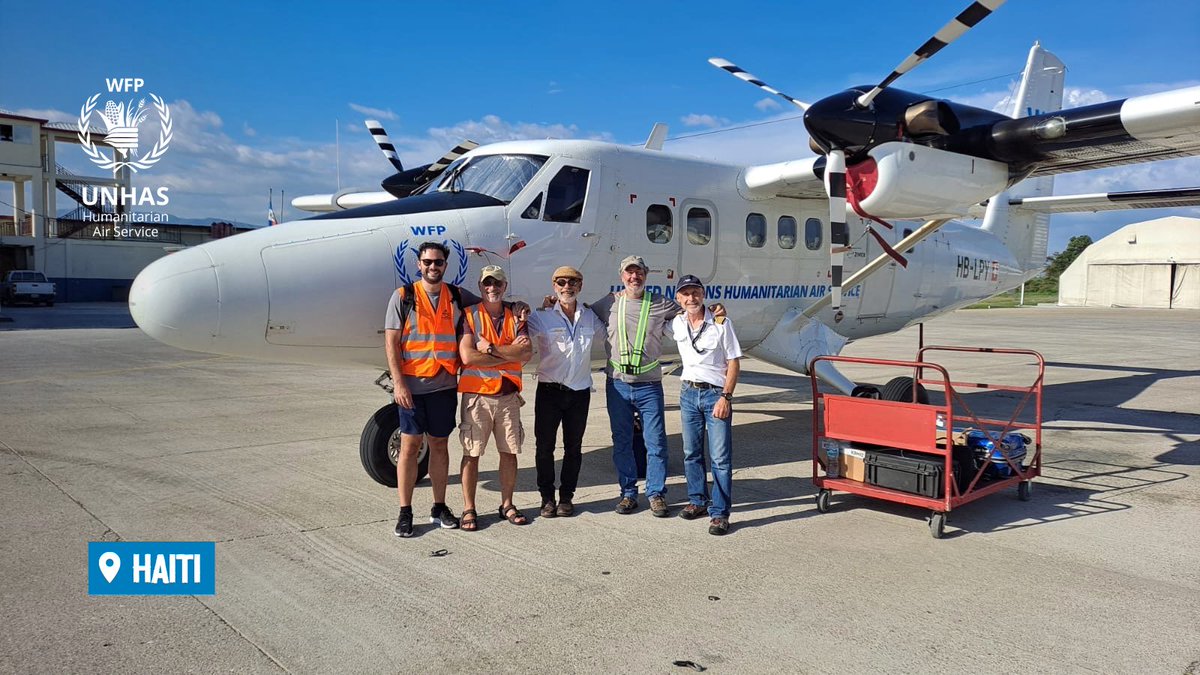 Philippe Martou (@martouphilippe) on Twitter photo An additional <a href="/WFP_UNHAS/">UN Humanitarian Air Service</a> DHC-6 aircraft has arrived in #Haiti 🇭🇹 to meet growing demands as well as to support the cyclonic season. An additional <a href="/WFP_UNHAS/">UN Humanitarian Air Service</a> DHC-6 aircraft has arrived in #Haiti 🇭🇹 to meet growing demands as well as to support the cyclonic season.
