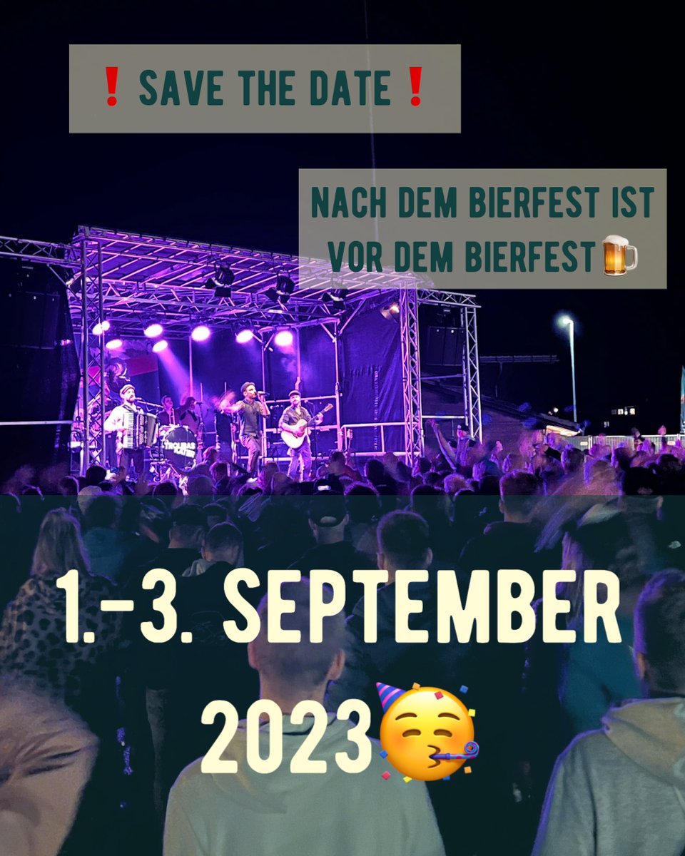 SimmentalerB's tweet photo. Vielen Dank, dass du dieses Bierfest einzigartig gemacht hast. Wir freuen uns, wenn du auch nächstes Jahr dabei bist und zwar vom 1.-3. September 2023🍻

#simmentalerbier #simmental #bierfest #lenksimmental #craftbeer #beer https://t.co/ZGJYEBwsjb
