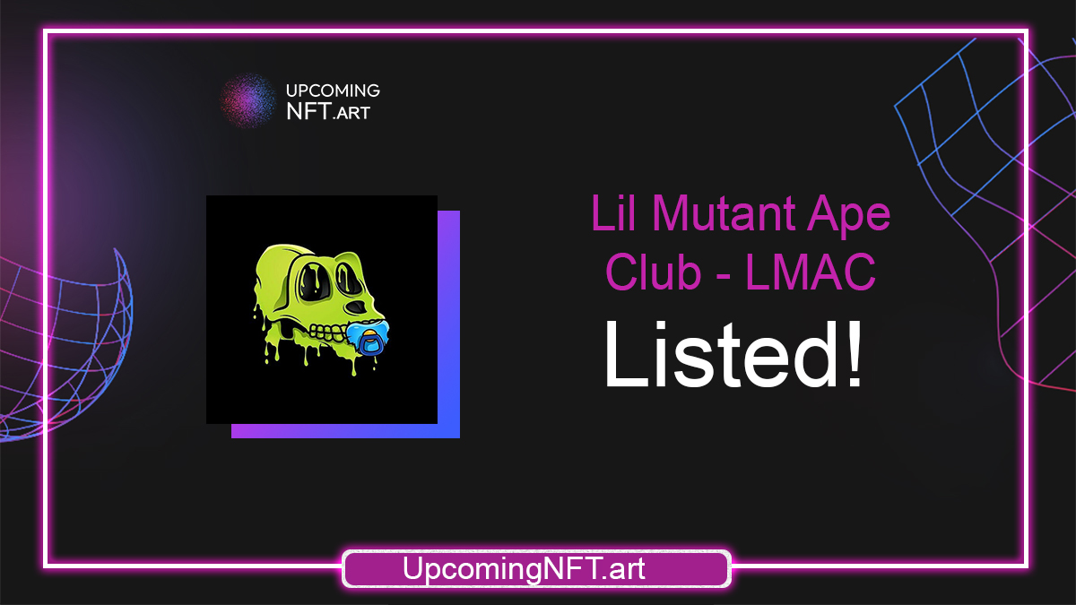 Upcoming NFT drops (@nftcalendarbest) on Twitter photo 🥳 <a href="/LilMutantApes/">Lil Mutant Ape Club</a> Welcome!
upcomingnft.art/lil-mutant-ape…
❤️ Like & Retweet. Promote this to other people!
✅Pro tip: Some of our visitors are filtering NFT projects by most likes. Ask your community to vote and get discovered by more people! 😉
#NFTLAUNCH #NFTDROPS #NFTCommunity 🥳 <a href="/LilMutantApes/">Lil Mutant Ape Club</a> Welcome!
upcomingnft.art/lil-mutant-ape…
❤️ Like & Retweet. Promote this to other people!
✅Pro tip: Some of our visitors are filtering NFT projects by most likes. Ask your community to vote and get discovered by more people! 😉
#NFTLAUNCH #NFTDROPS #NFTCommunity