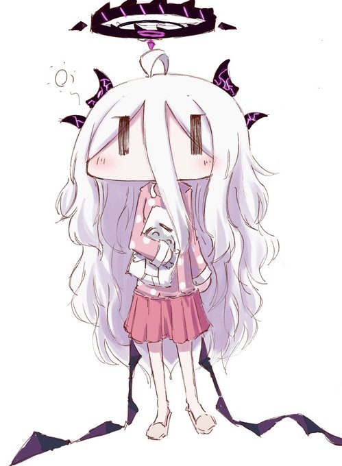 「おはよう···先生····zzz」寝起きヒナちゃん( ◜ᴗ◝) #空崎ヒナ 