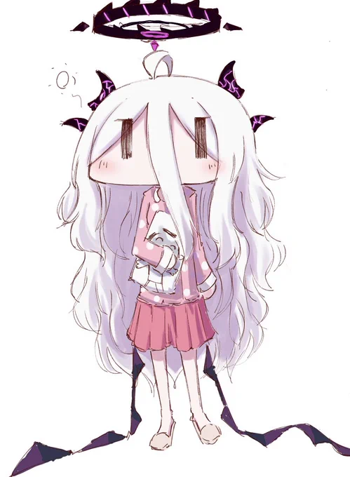 「おはよう···先生····zzz」寝起きヒナちゃん( ◜ᴗ◝) #空崎ヒナ 