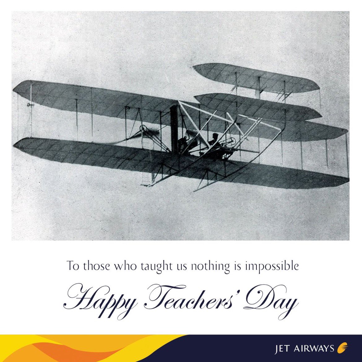 TravellingSou10's tweet photo. 5th September - Teachers' Day.
Air India Express pays tribute to the contributions made by teachers to the society by spreading the light of knowledge.
#ExpressWishes #TeachersDay #September5 #FlyWithIX #FlyHigh #AirIndiaExpress https://t.co/54hlLLB4wC