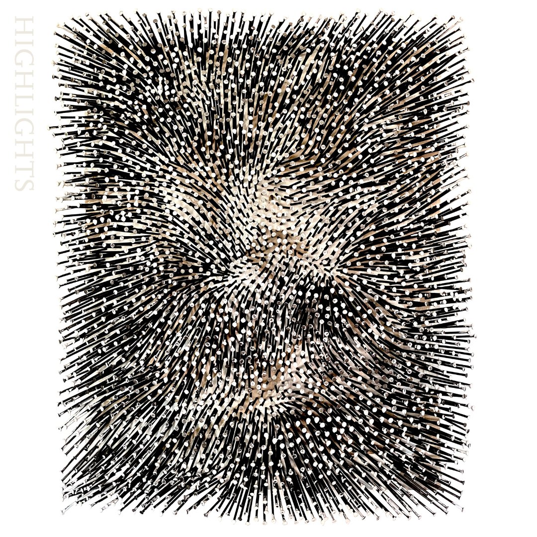 highlights_fair's tweet photo. GÜNTHER UECKER - Feld, 2006 
Nails on canvas on wood
105 x 90 cm
📌 David Behning Contemporary Art - DBCA, Sylt
​​​​​​​​
📅HIGHLIGHTS Artfair Munich​​​​​​​​​​​​​​​​​​​​​​​​​​​​​​​​​​​​​​​​​​​​​​​​
#munichhighlights #artfair #kunst #kunstherbst https://t.co/7rf9UD4m0c