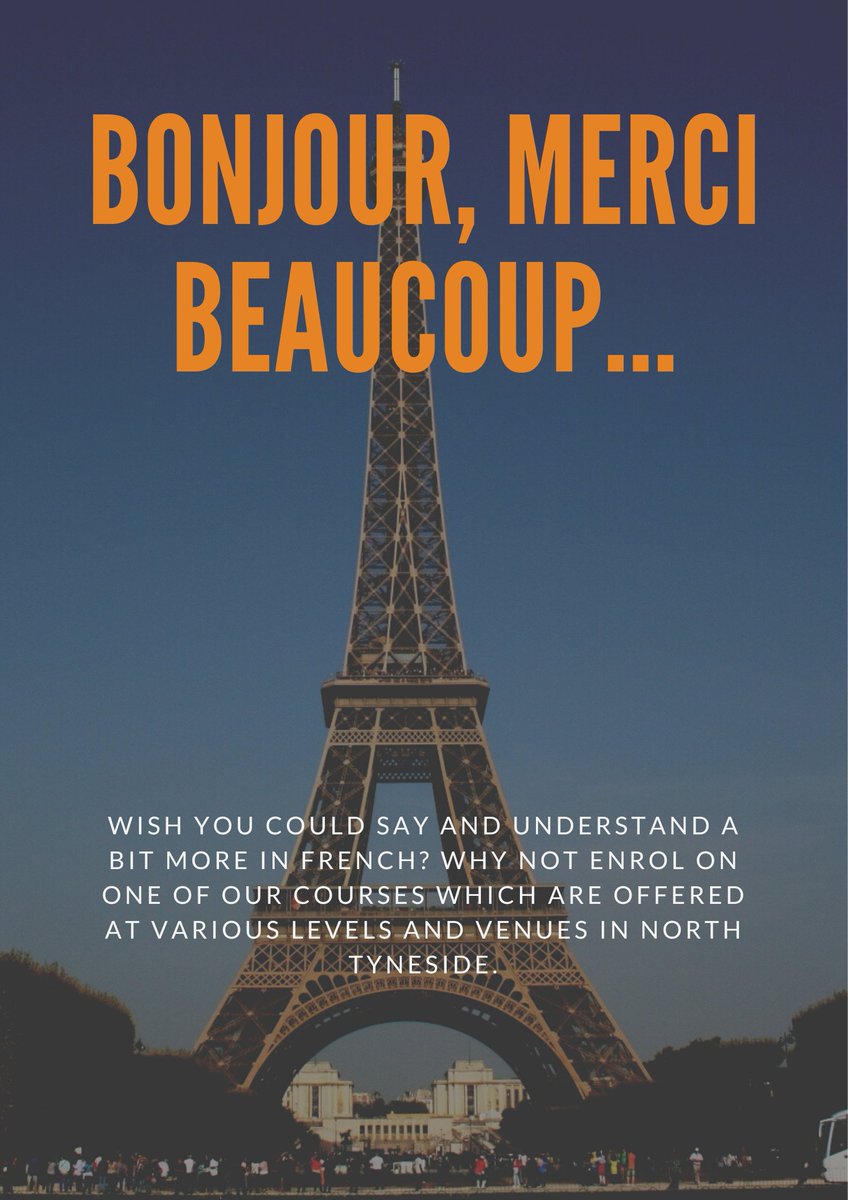 Do you dream of going to France and being able to speak the local language? If the answer is yes, then why don’t you come along to one of our courses starting in September! Please click the link below to register your interest. 
forms.office.com/r/eapA9ye33f