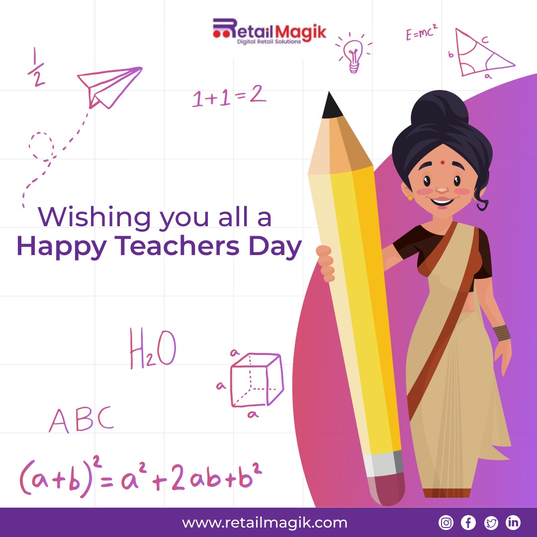 thephantomcodes's tweet photo. Happy Teachers Day to all the teachers out there who make such an impact on our lives every single day.🌟

#retailmagik #openonlinestore #business #onlineshopping  #teachers #TeachersDay2022 #happyteachersday https://t.co/t7gpeFXfjy