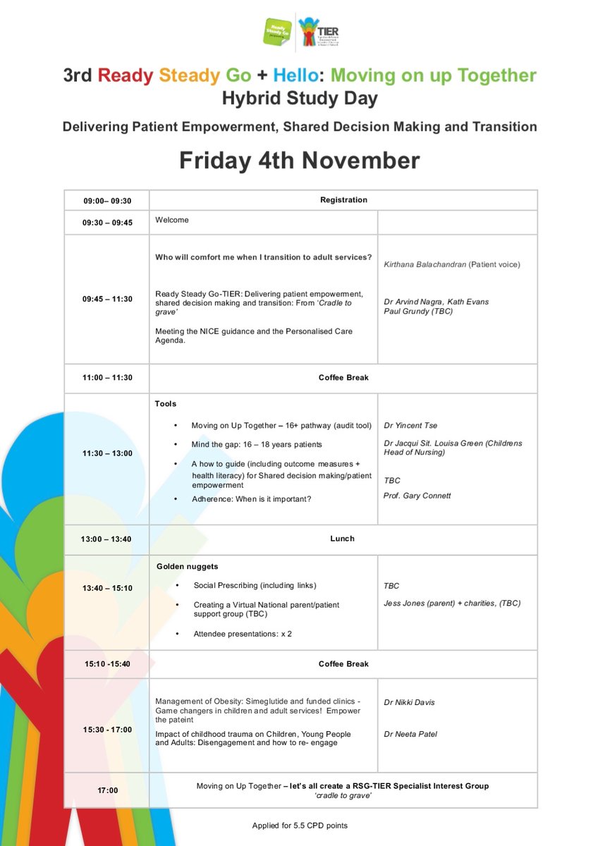 arvnagra's tweet photo. HYBRID STUDY day GUARANTEED To CHANGE PRACTICE.  Delivering  #PatientEmpowerment #SharedDecisonMaking #Transition #NICE #PersonlisedCareAgenda
From @ReadySteadyGo3 For paeds+ adult teams + charities
Priceless learning @KathEvans2  @RCPCHPresident @BrainTumourSurg @RCPCH_and_Us https://t.co/RN6pbA9rjN