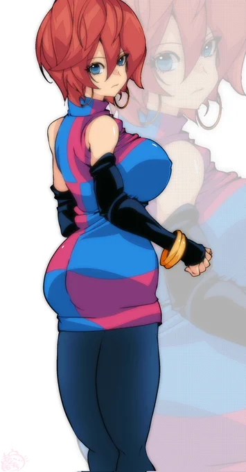 『人造人間21号/ショートヘア』#DragonBall #android21 