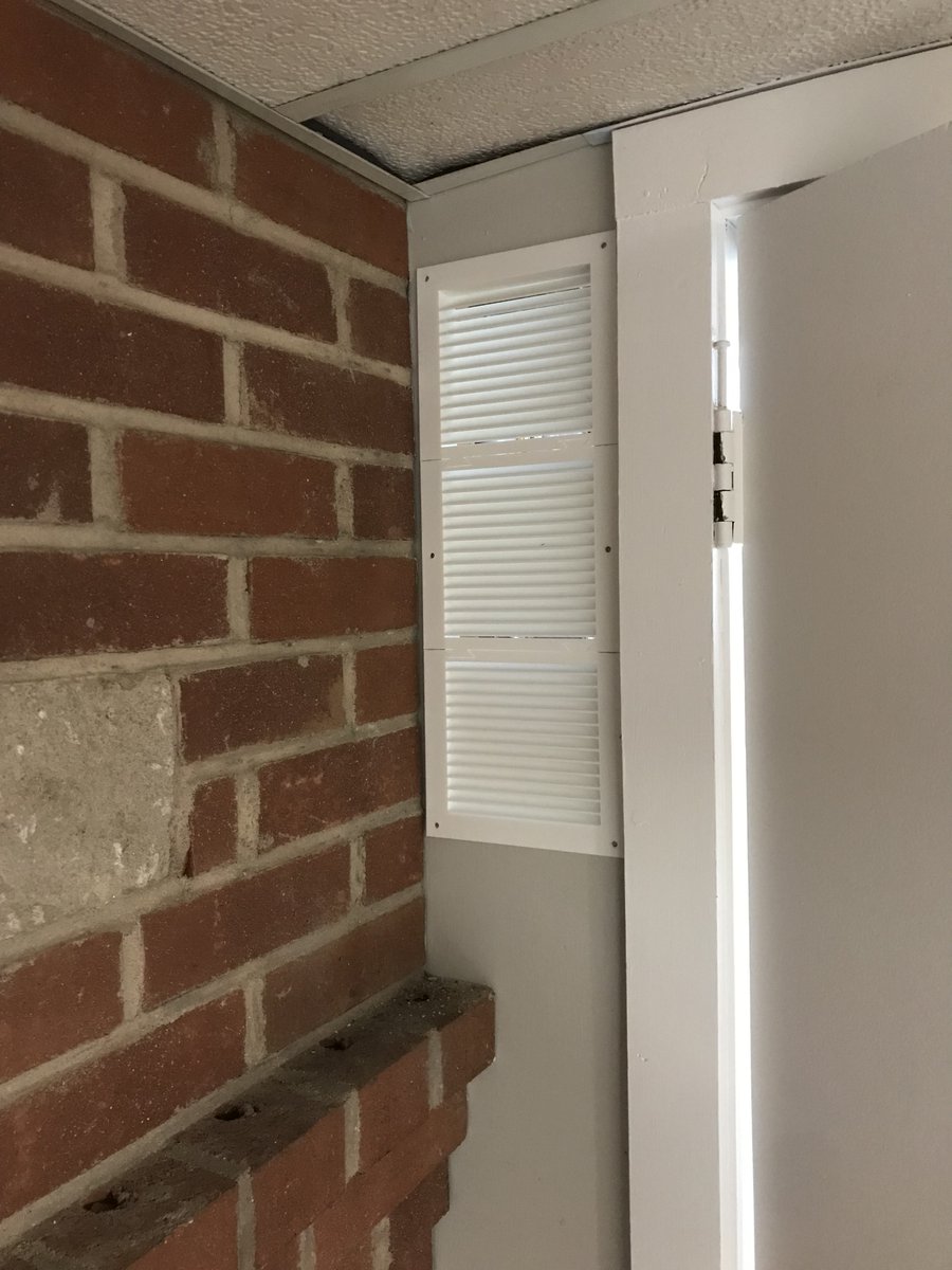 BassettDesigns's tweet photo. Custom louvered panel to cover an otherwise awkward hole but allow the boiler to get air

Material: HATCHBOX white PLA
Nozzle: 0.4mm
Layer: 0.28mm
Material: 368g
Time: 15HR 59M

#3dprinting #3dprinted #3dprinter #thingiverse #printables #etsy #etsyshop #pla  #fdm #creality #prusa https://t.co/Akkw3nkjmy