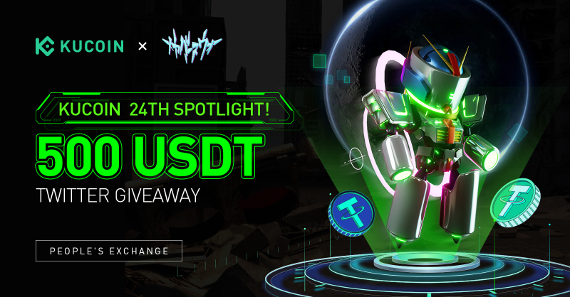 kucoincom's tweet photo. The 24th #KuCoinSpotlight - $MC Token Sale is now open for subscription!

🔥 Subscribe now: https://t.co/pdwJtb8GH3

💵 $500 GIVEAWAY
🔹Follow @kucoincom @MetaMechaverse 
🔹RT using #KuCoinSpotlight &amp; tag 3 friends
💵 10 lucky winners will receive 50 USDT each