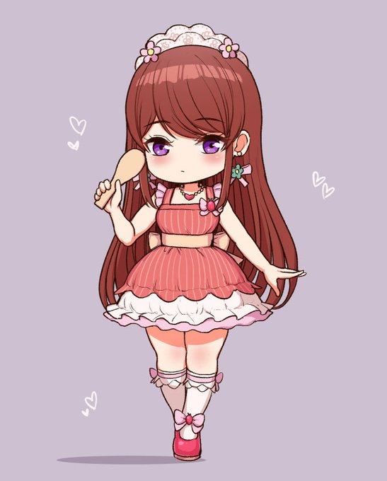 ブルアカのSDを模写してデフォルメの練習その3。
クッキングエプロンワンピ紫吹蘭。
だんだんデフォルメのコツが掴めてきた気がする。 