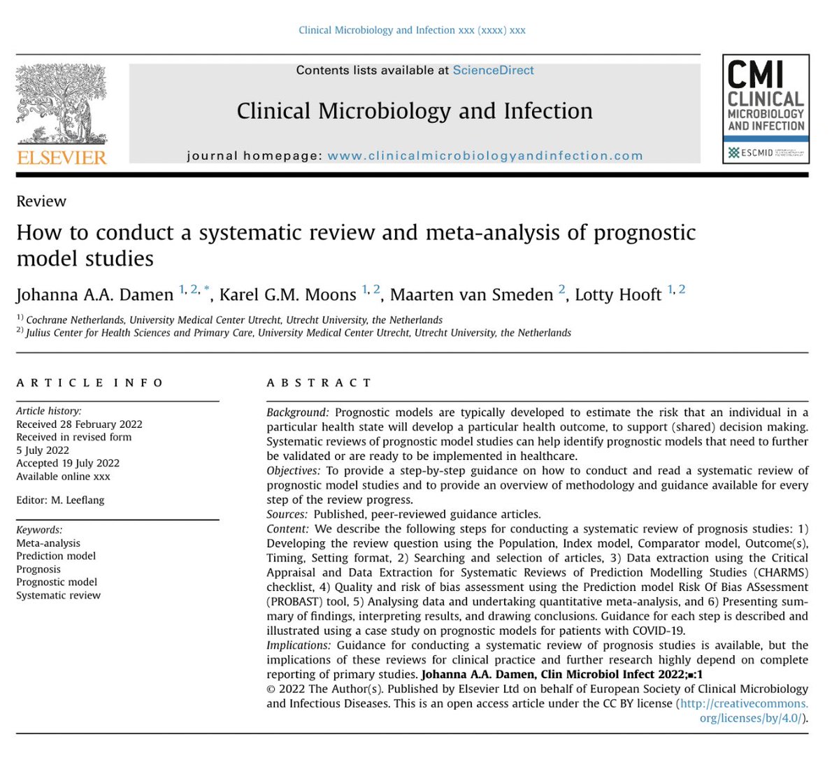 Maarten van Smeden tweet media