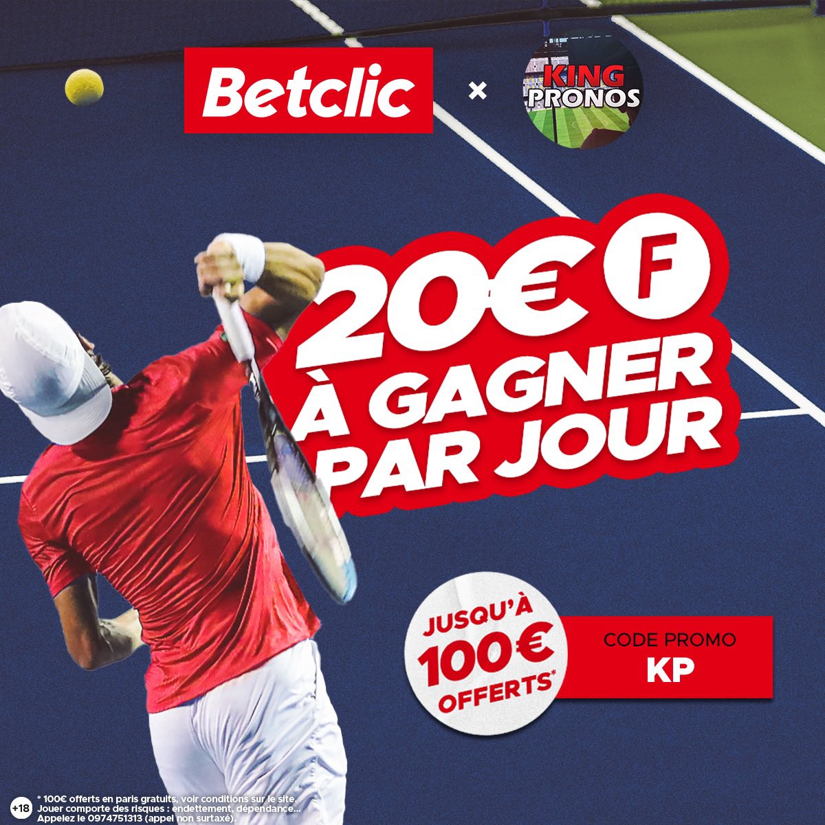 KPSPORTS_'s tweet photo. Betclic régale avec 20€ de Freebets à gagner par jour 💸

JOUR 8🔥
 
Pour Participer :
- Follow @Betclic &amp; @KingPronos17 
- RT et ❤ ce Post
 
Pas encore inscrit ? 

 👉Code promo : KP 👀

TAS demain à midi ! 

#MerciBetclic #Concours #TeamParieur https://t.co/LAjPS5j247