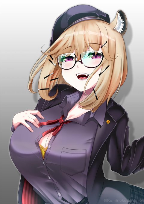 このおっぱいで偽装は無理でしょ。
#ウタゲ #アークナイツ #Arknights