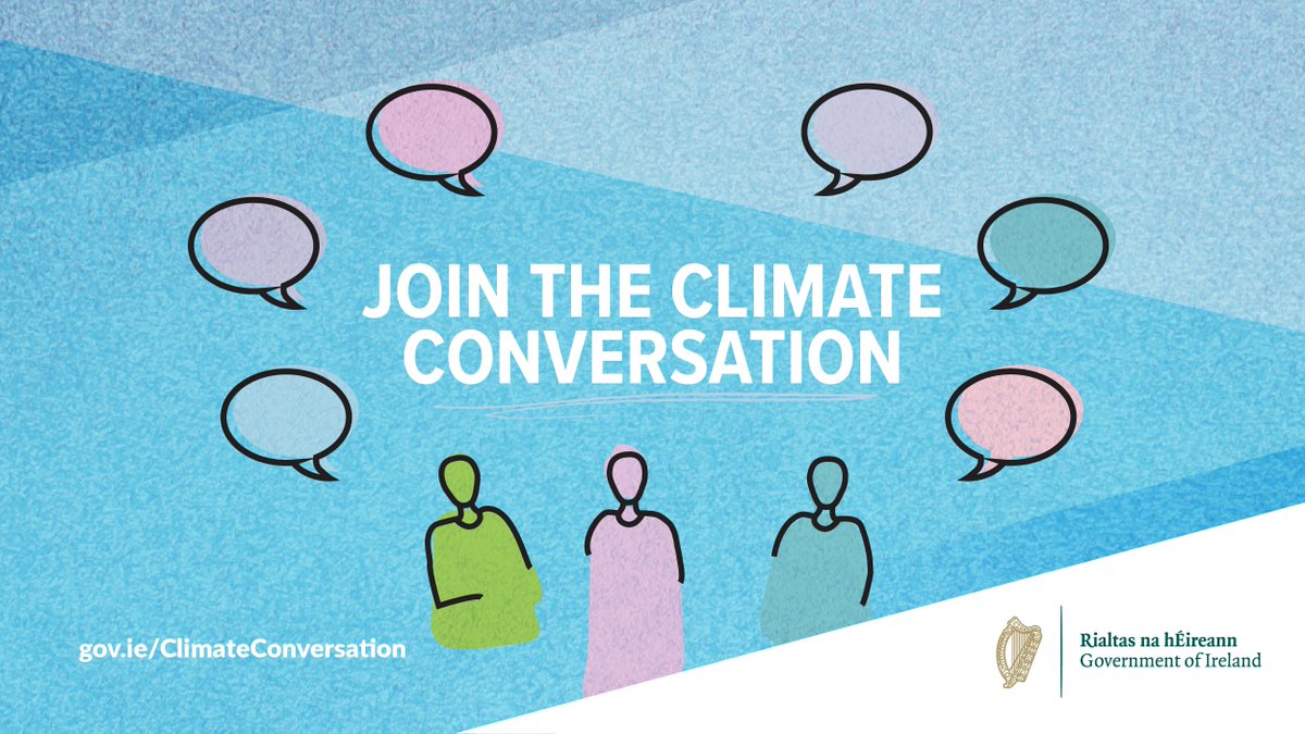 DeptCEE's tweet image. It's the last week to #HaveYourSay ⏰

This summer, people across Ireland have been joining in the #ClimateConversation, now it’s your turn! 🌍💬 

🗓️ Closing this Friday!

climateconversations.citizenspace.com/decc/climate-c…