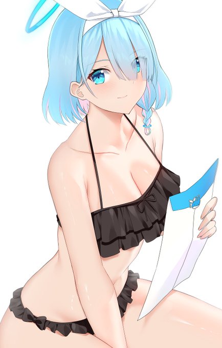 Swimsuit Arona
#アロナ #ブルーアーカイブ 