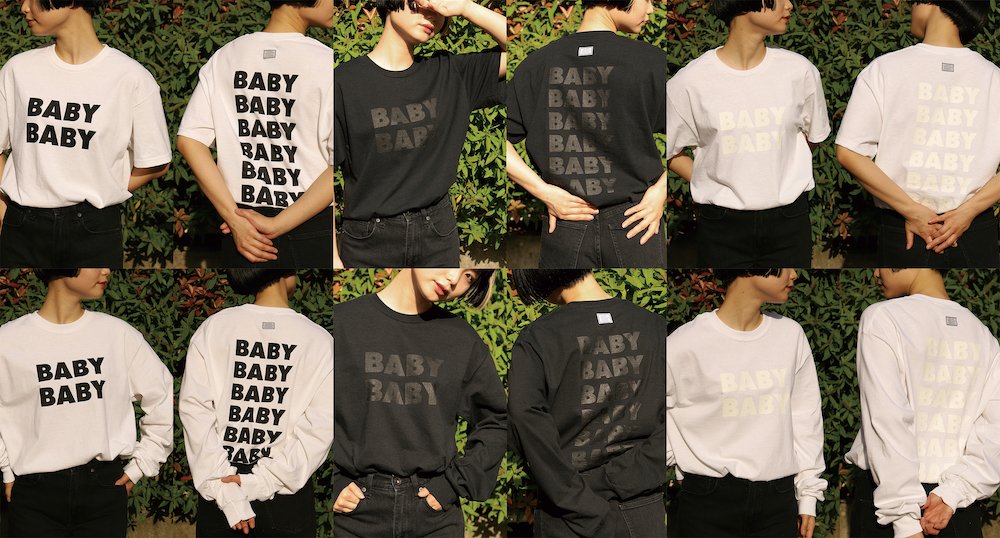 BABY BABY Tシャツ再販のお知らせ】 BABY BABY Tシャツを明日9/6(火)18